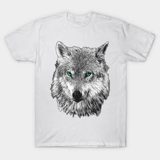 Wolf face T-Shirt